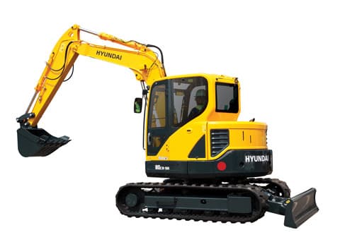 Minibagger Hyundai R80CR-9A mieten